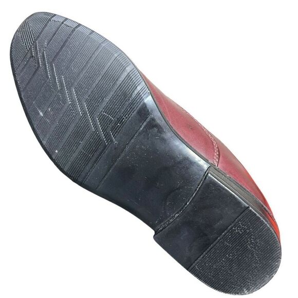 NEW Deer Stags Matteo Kids Burgundy Slip On Loafer 4M - Picture 9 of 10